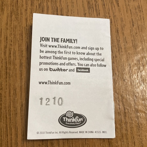 Think Fun Math Dice, Jr Game - Picture 12 of 12